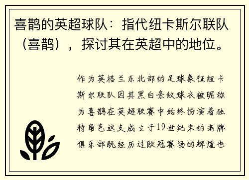 /uploads/images/20250528/xi-que-de-ying-chao-qiu-dui-zhi-dai-niu-ka-si-er-lian-dui-xi-que-tan-tao-qi-zai-ying-chao-zhong-de-di-wei.webp